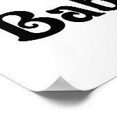 Ich Liebe meine Baby-Liebe Poster (Ecke)