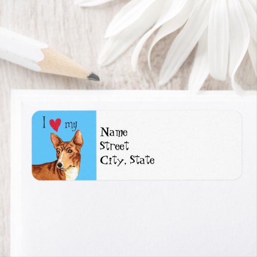 Ich Liebe meine Basenji (Insitu)