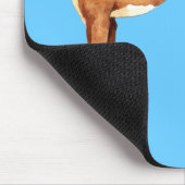 Ich Liebe meine Basenji Mousepad (Ecke)