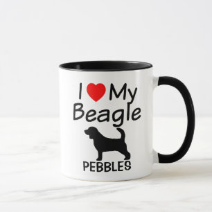 Ich Liebe meine Beagle Hunde Tasse