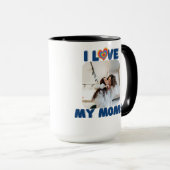 Ich Liebe meine beiden Mamas mit Pride Personalize Tasse (VorderseiteRechts)