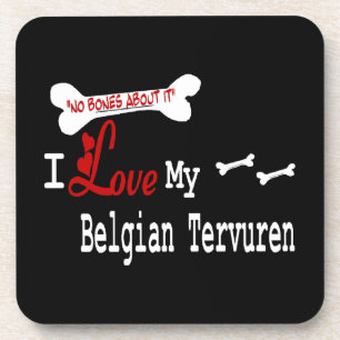 Ich Liebe meine belgischen Tervuren Untersetzer