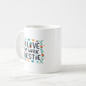 Ich Liebe meine Berufserfahrung klassisch Kaffeetasse (Vorderseite Links)
