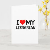 Ich Liebe meine Bibliothek Karte (Gelbe Blume)