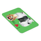 Ich Liebe meine Biewer Terrier Magnet (Rechte Seite)