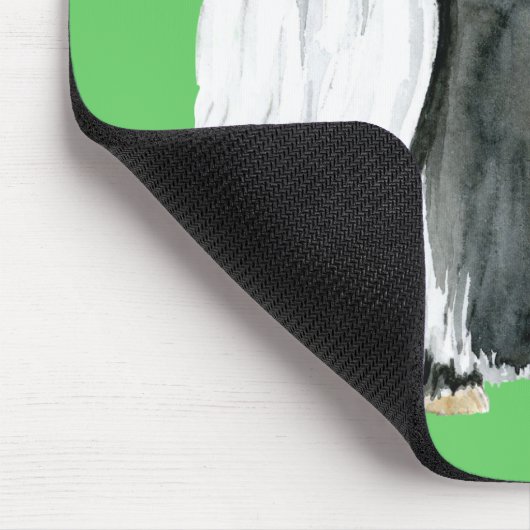 Ich Liebe meine Biewer Terrier Mousepad (Ecke)