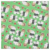 Ich Liebe meine Biewer Terrier Stoff (Muster)