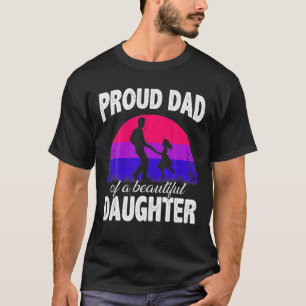 Ich Liebe meine Bisexuelle Tochter stolz Mama Vate T-Shirt