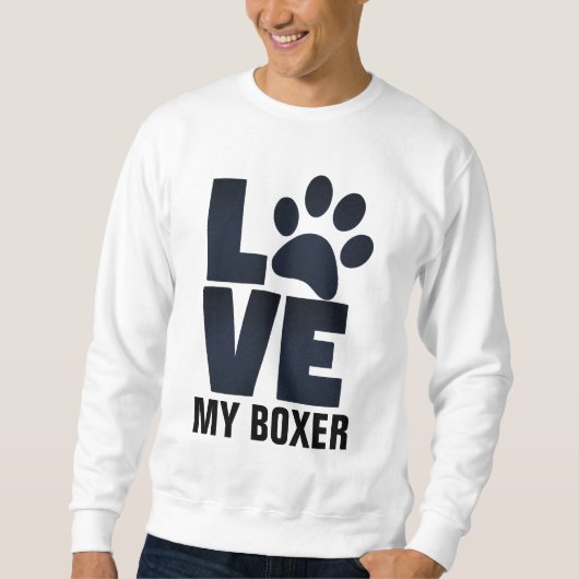 ICH LIEBE MEINE BOXER DOG-T - Shirt (Vorderseite)