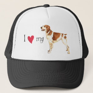 Ich Liebe meine Bretagne Truckerkappe