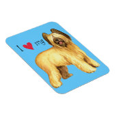 Ich Liebe meine Briard Magnet (Rechte Seite)