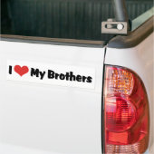 Ich Liebe meine Brüder Autoaufkleber (Auf Lkw)