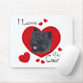 Ich Liebe meine Cairn Terrier Mousepad (Mit Mouse)