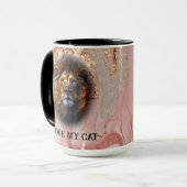 Ich Liebe meine Cat Custom Text Personalisiert Kaf Tasse (Vorderseite Links)