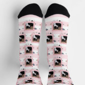 Ich Liebe meine Cat Foto Socken (Oben)