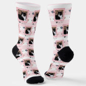 Ich Liebe meine Cat Foto Socken (Gewinkelt)