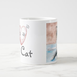 Ich Liebe meine Cat Jumbo Tasse