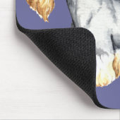 Ich Liebe meine Cesky Terrier Mousepad (Ecke)