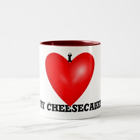 Ich Liebe meine Cheesecake Tasse (Mittel)