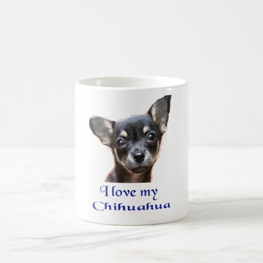 Ich Liebe meine Chihuahua-Magie-Tasse Verwandlungstasse (Mittel)
