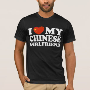Ich Liebe meine chinesische Freundin T-Shirt