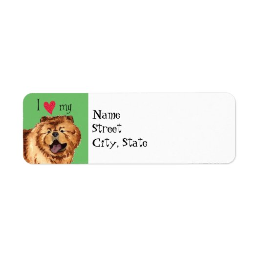 Ich Liebe meine Chow Chow (Vorne)