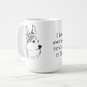 Ich Liebe meine Corgi-Tasse Kaffeetasse (Vorderseite Links)