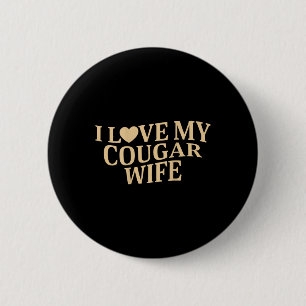 Ich liebe meine Cougar-Frau Ich liebe meine Cougar Button