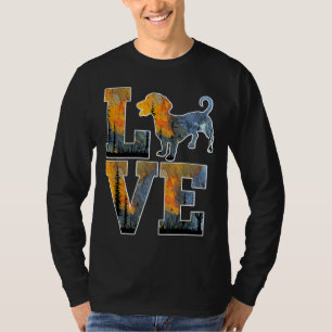 Ich Liebe meine Dackel Funny Dog Lover T-Shirt
