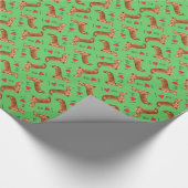 Ich Liebe meine Dackel Geschenkpapier (Ecke)