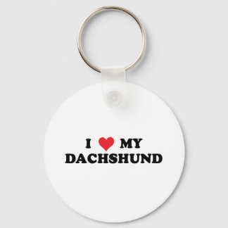 Ich Liebe meine Dackel Schlüsselanhänger