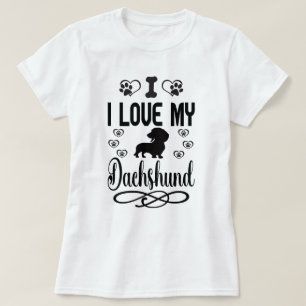 Ich Liebe Meine Dackel: T-Shirt