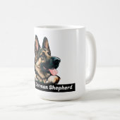 Ich Liebe meine deutsche Schäferin Kaffeetasse (VorderseiteRechts)