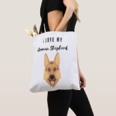 Ich Liebe meine deutsche Schäferin Tasche (Von Nahem)