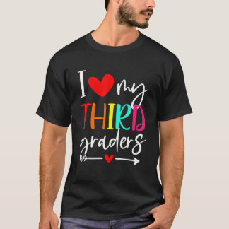 Ich Liebe meine dritten Graduierten zurück zum Sch T-Shirt