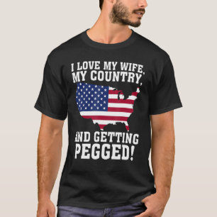 ICH LIEBE MEINE EHEFRAU, MEIN LAND, UND WERDE GESP T-Shirt