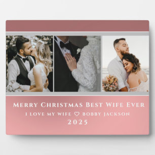 Ich Liebe meine Ehefrau Personalisiert Fotos frohe Fotoplatte