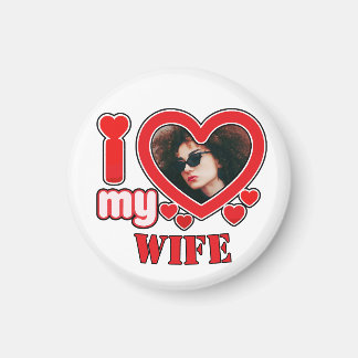 Ich Liebe meine Ehefrau Personalisiert Magnet