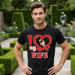 Ich Liebe meine Ehefrau Personalisiert T-Shirt
