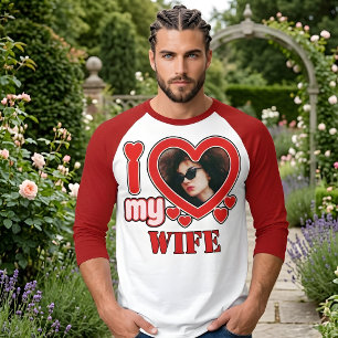 Ich Liebe meine Ehefrau Personalisiert T-Shirt
