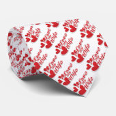 Ich Liebe meine Ehefrau Valentine Krawatte (Gerollt)