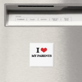 Ich Liebe meine Eltern Magnet (In Situ (Geschirrspüler))