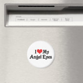 Ich Liebe meine Engel Augen Magnet (In Situ (Geschirrspüler))