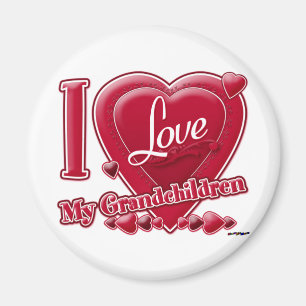 Ich Liebe meine Enkelkinder Magnet