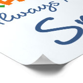 Ich Liebe meine Enkelkinder Poster (Ecke)