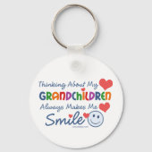 Ich Liebe meine Enkelkinder Schlüsselanhänger (Vorderseite)