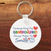 Ich Liebe meine Enkelkinder Schlüsselanhänger (Vorderseite)