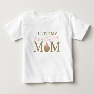 Ich Liebe meine EO-Mama Baby T-shirt