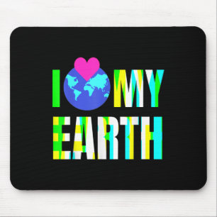 Ich liebe meine Erde - Umweltschutz Mousepad