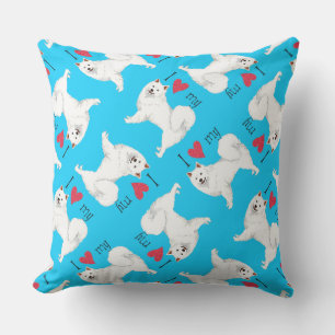 Ich Liebe meine Eskie Kissen Für Draußen